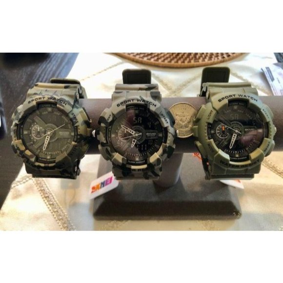 SKMEI Other - THREE Style Military Watch by Skmei